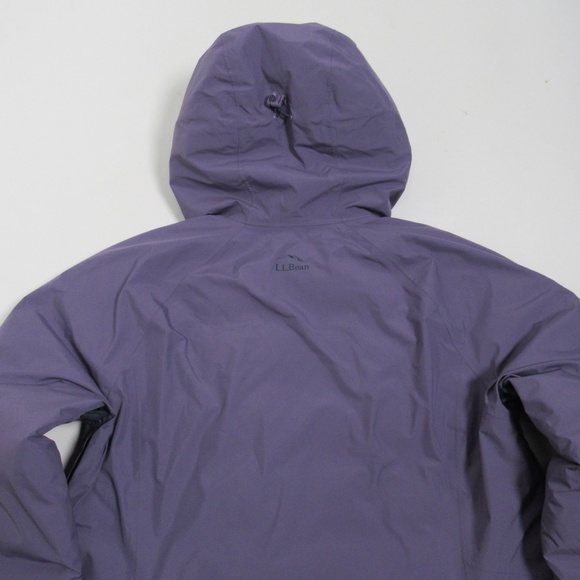 L.L. Bean Women's Waterproof Ultralight Down Jacket Muted Purple 511443 Size S - Picture 8 of 12